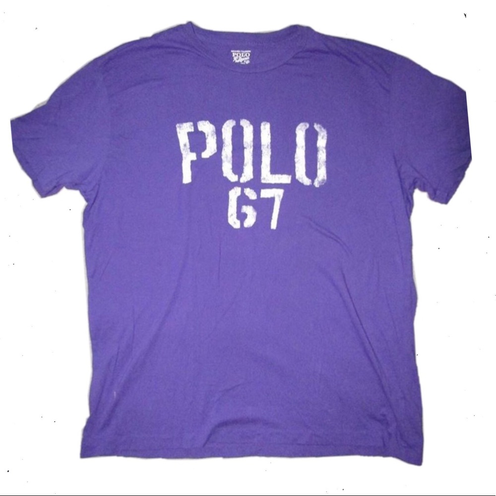 Purple short sleeve Polo t-shirt